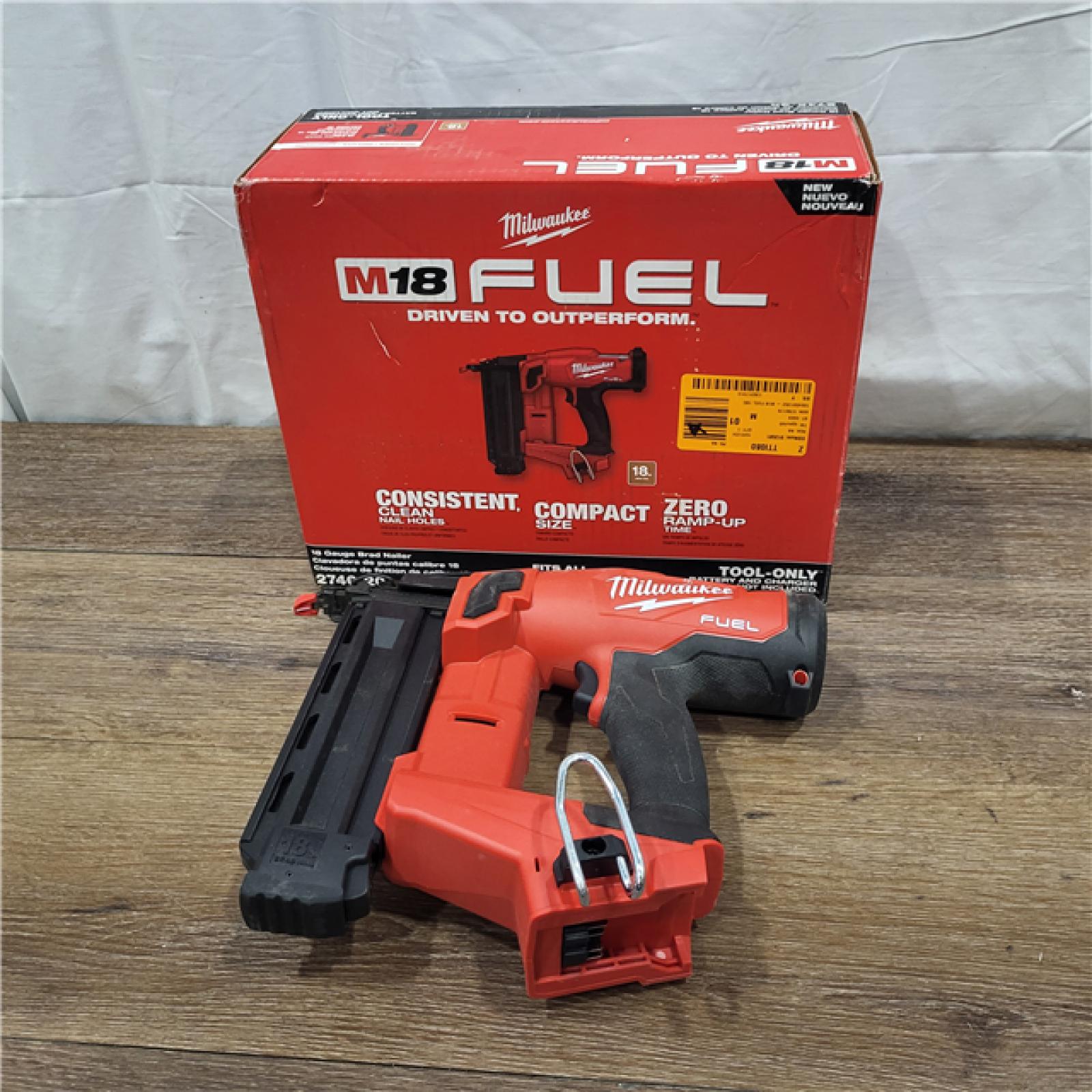 AS-IS Milwaukee M18 Fuel 18V Brushless 18-Gauge Brad Nailer 2746-20 (Bare Tool)