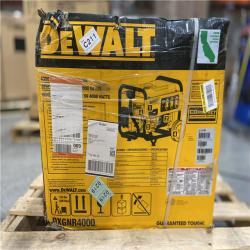 DALLAS LOCATION - DEWALT 4500 / 4000- Watt Gas Powered Portable Generator with Idle Control, Covered Outlets and CO Protect