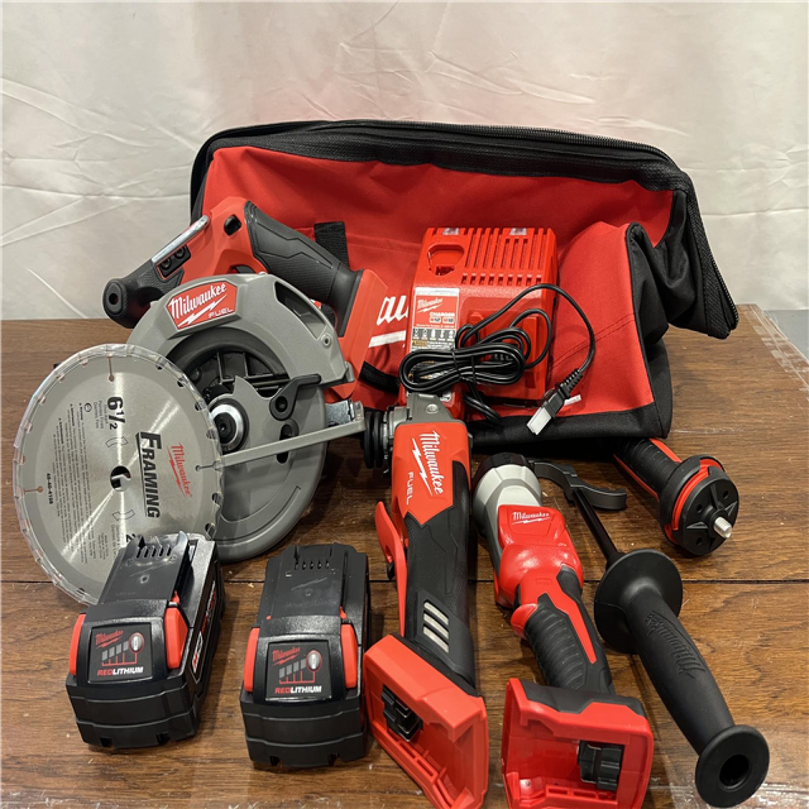 AS-ISMilwaukee  M18 FUEL 5-TOOL COMBO KIT