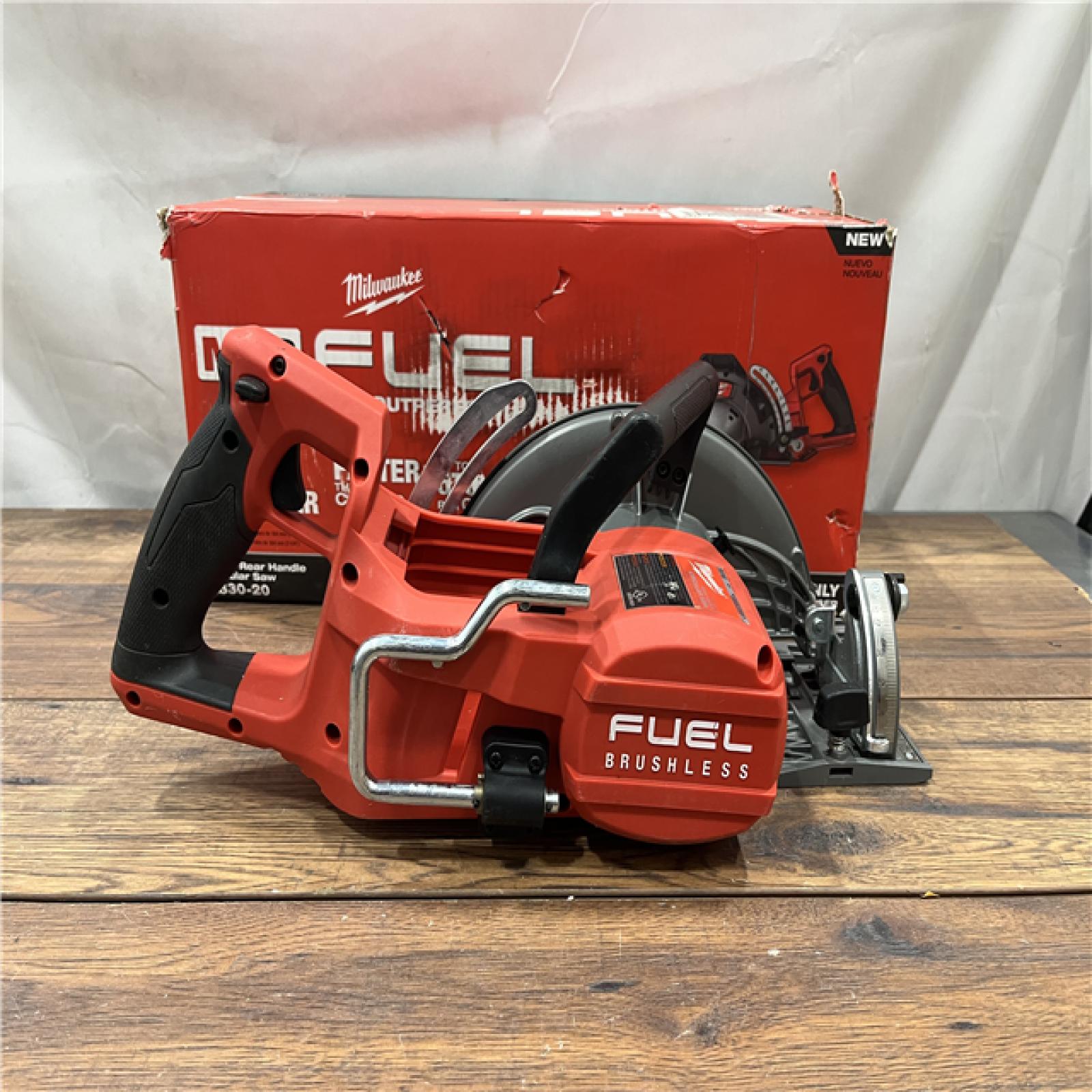 AS-IS Milwaukee 2830-20 Rear Handle Circular Saw M18 FUEL 7-1/4  Cordless Brushless Tool Only