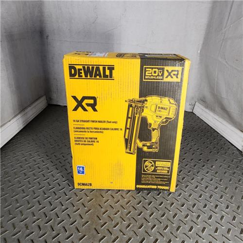 HOUSTON LOCATION - AS-IS 20V MAX XR 16-Gauge Lithium-Ion Cordless Finish Nailer (Tool Only)