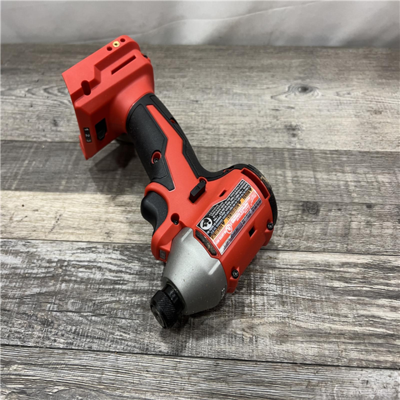 AS-IS MILWAUKEE M18 18-Volt Lithium-Ion Brushless Cordless Combo Kit (4-Tool) with 2-Batteries, 1-Charger and Tool Bag