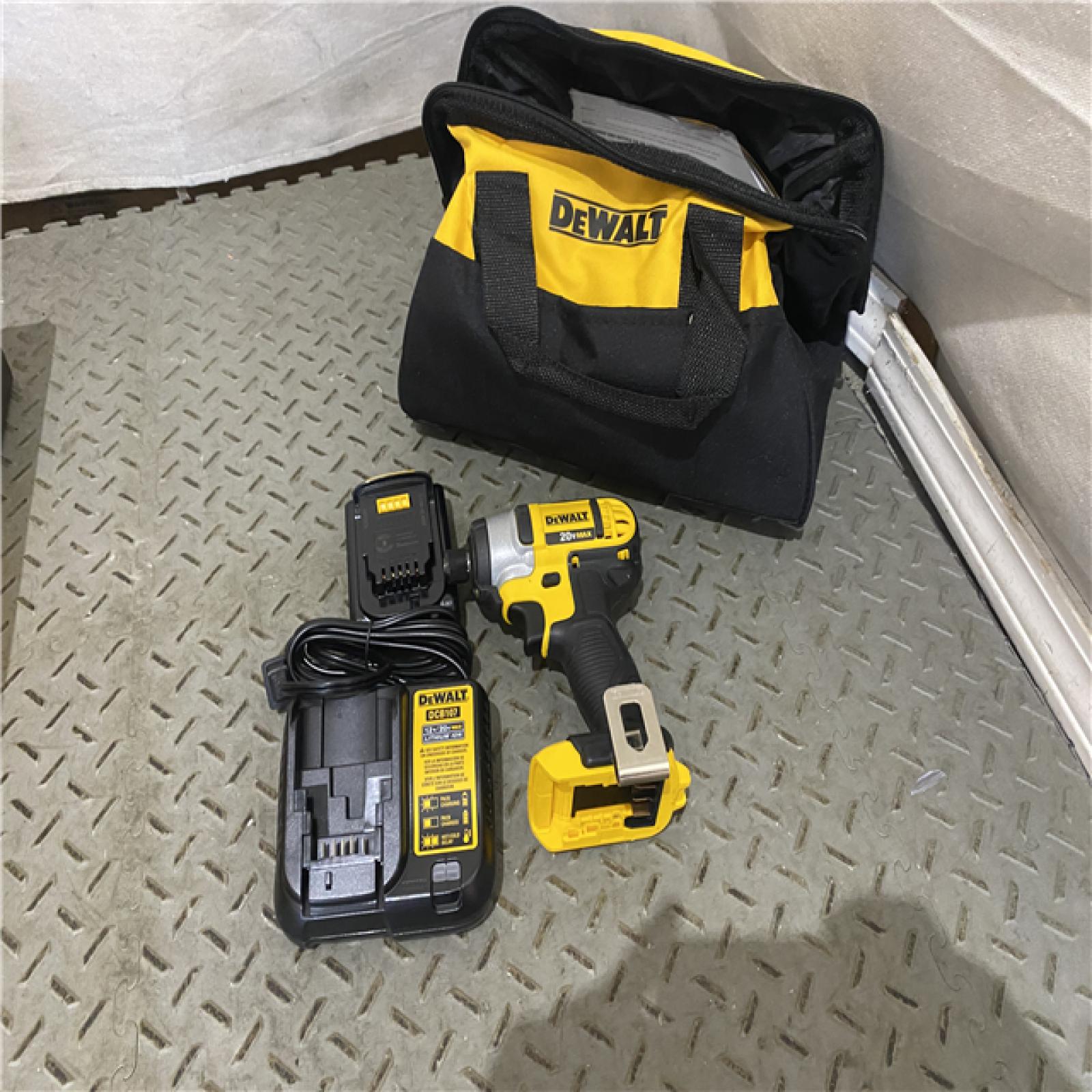 Houston location AS-IS DEWALT 20V MAX* XR 1/2  High Torque Impact Wrench with Hog Ring Anvil