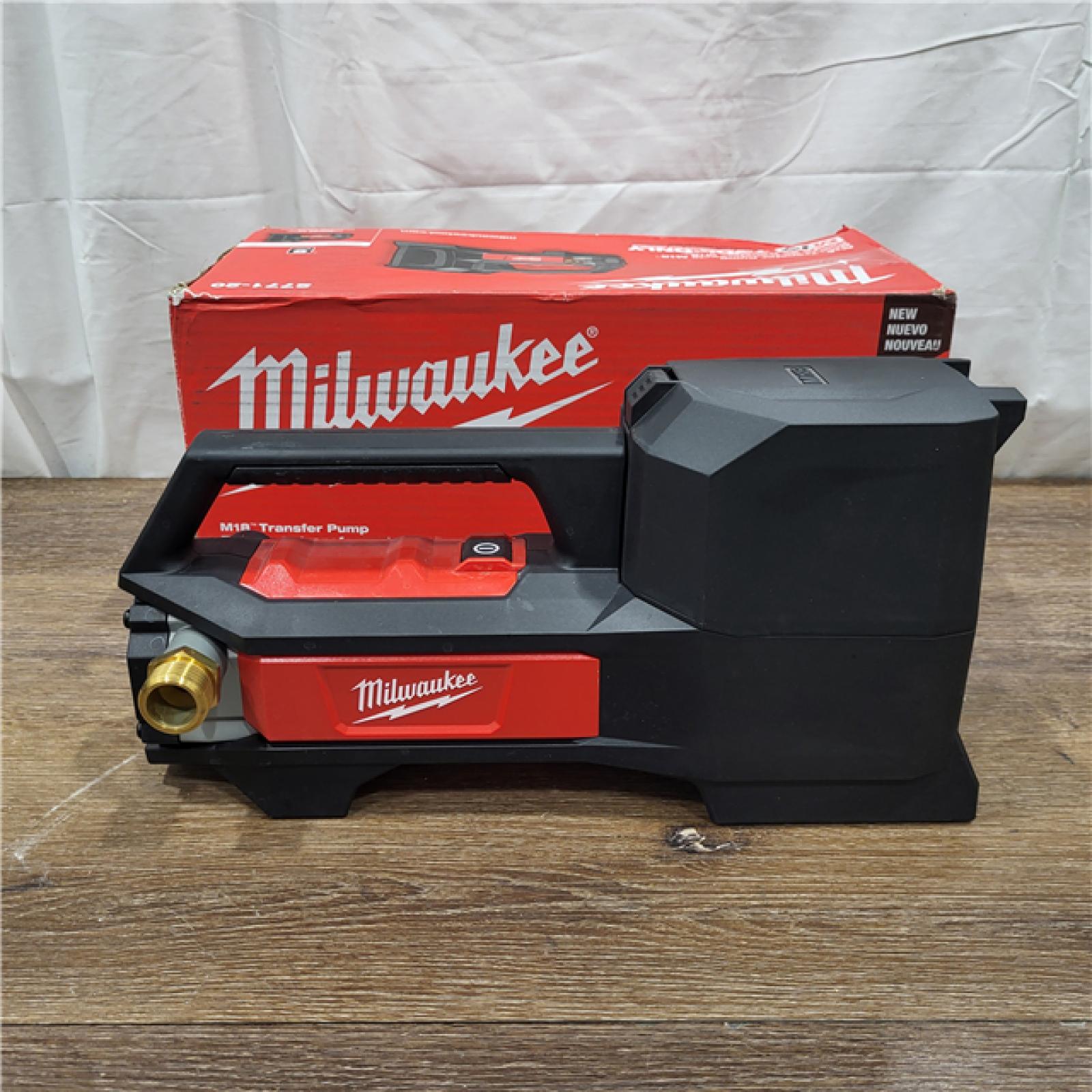 AS-IS M18 18-Volt 1/4 HP Lithium-Ion Cordless Transfer Pump (Tool Only)