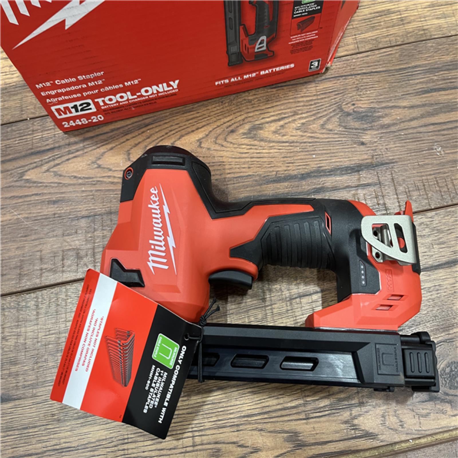 AS-IS Milwaukee M12 Cable Stapler