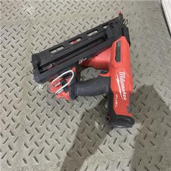 Houston location AS-IS Milwaukee 2839-20 M18 FUEL 15 Ga. 18 Volt Brushless Angled Finish Nailer