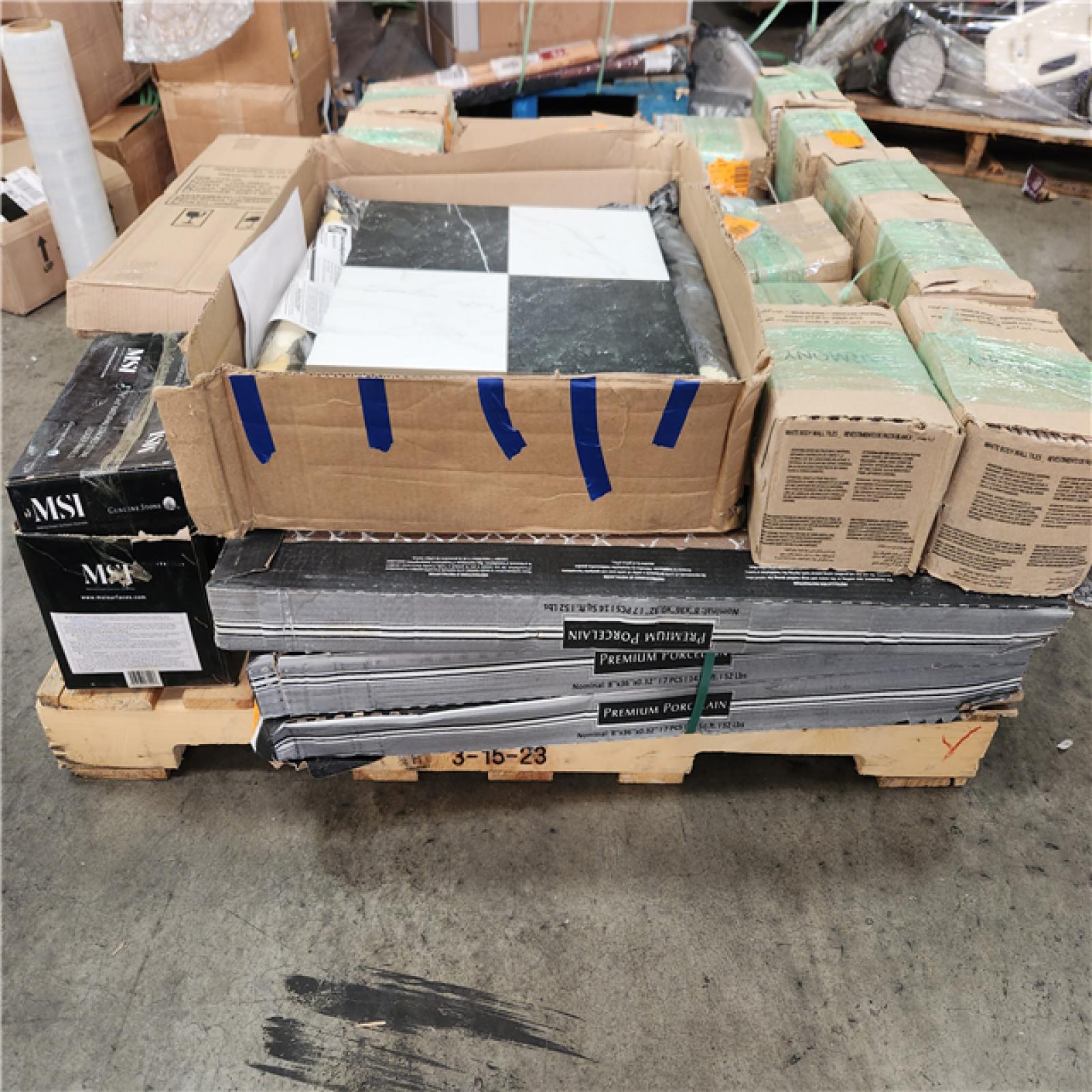 Phoenix Location Pallet of Assorted Mixed Tile