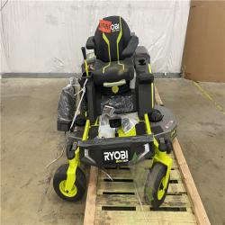 Houston Location - AS-IS Ryobi 80V Brushless Electric Zero Turn Riding Mower ( Z54Li )