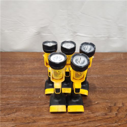 AS-IS DEWALT 20-Volt Max Lithium-Ion LED Worklight  (5PACK)