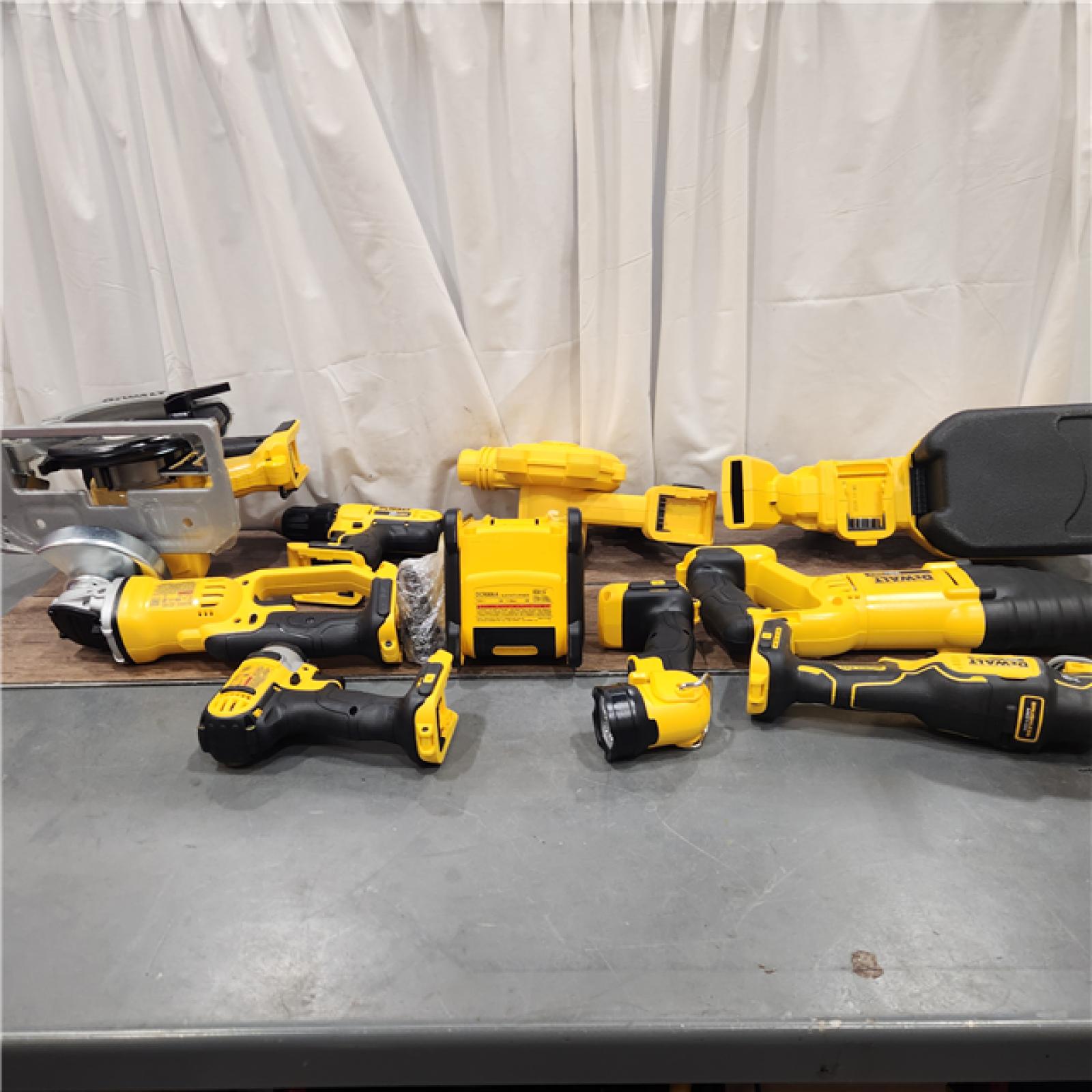 AS IS DEWALT 20V MAX Lithium-Ion Brushed Cordless (10-Tool) Combo Kit