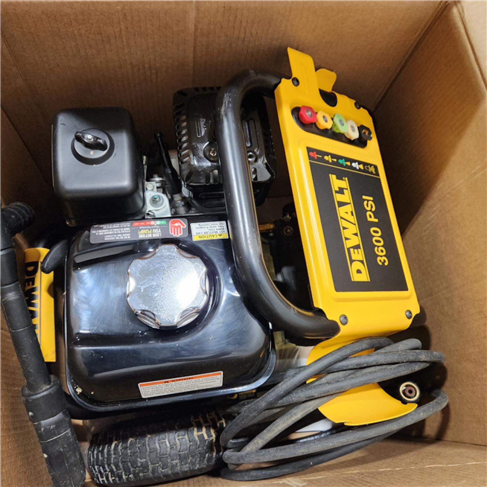 Dallas Location - As-Is DEWALT DXPW61299 3600 PSI 2.5 GPM Gas Powered Pressure Washer