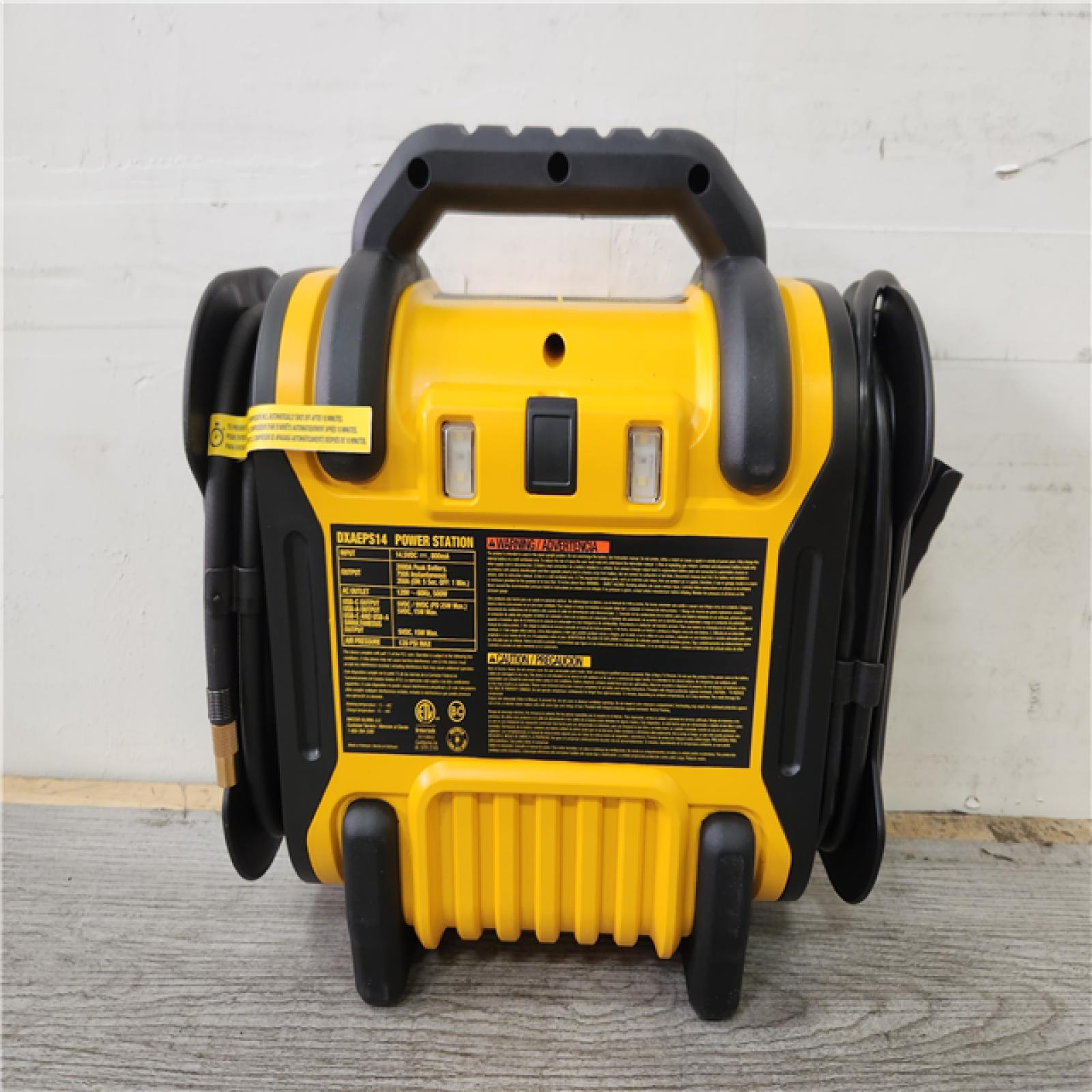 Phoenix Location DEWALT Portable Power 2000 Peak Amp Jump Starter w/Digital Compressor