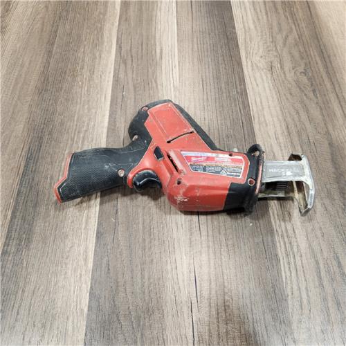 AS IS MILWAUKEE M18 FUEL 18V Lithium-Ion Brushless Cordless HACKZALL Reciprocating Saw (Tool-Only)