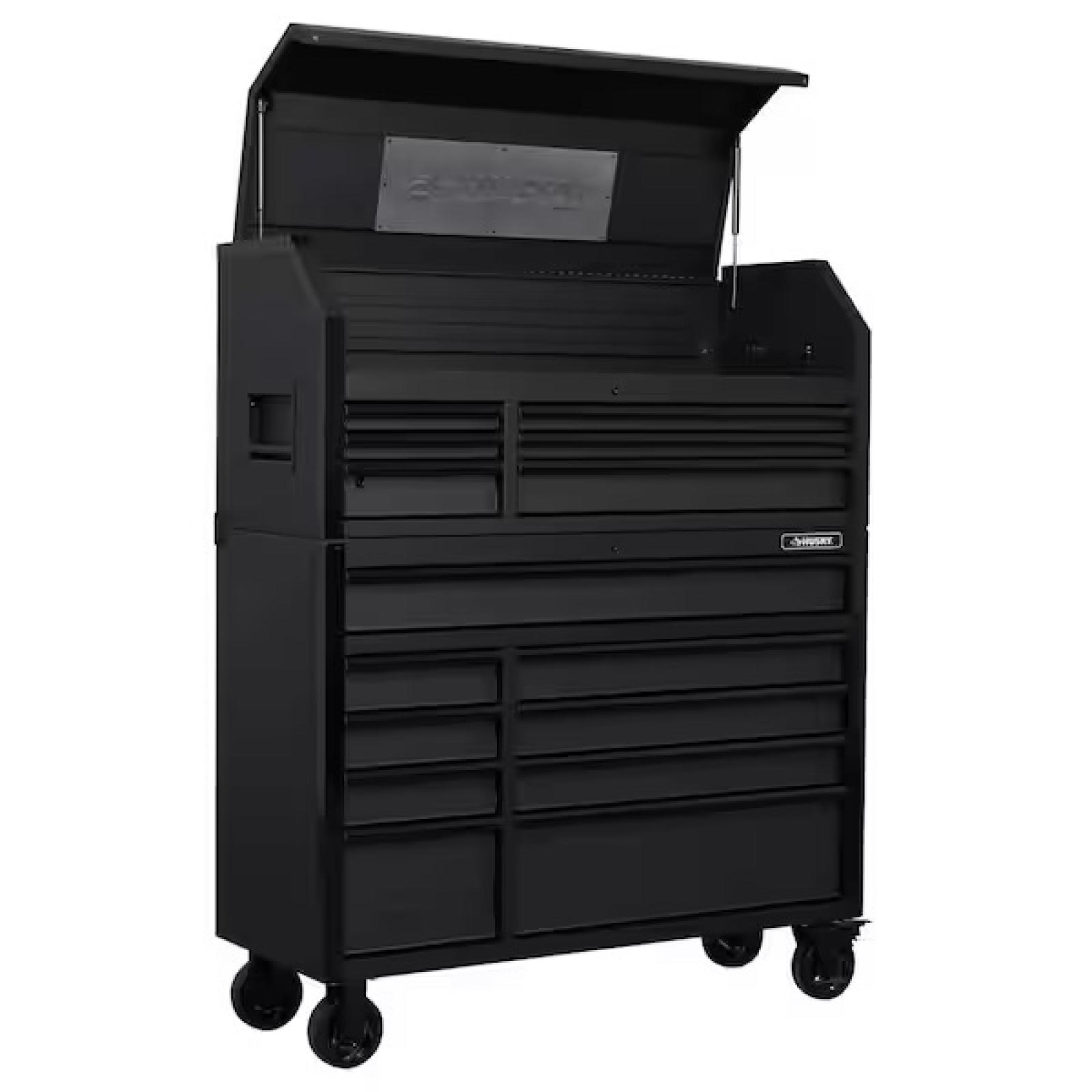 Houston Location AS-IS - (2Qty) Husky 52in. 15-Drawer Heavy Duty Tool Chest