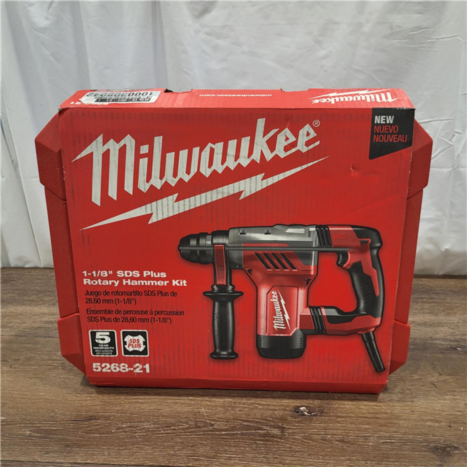 AS-IS Milwaukee 1-1/8 in. Corded SDS-Plus Rotary Hammer