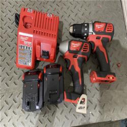 Houston location AS-IS Milwaukee Electric Tools 2691-22 MILWAUKEE M18 COMBO KITS LIKE NEW