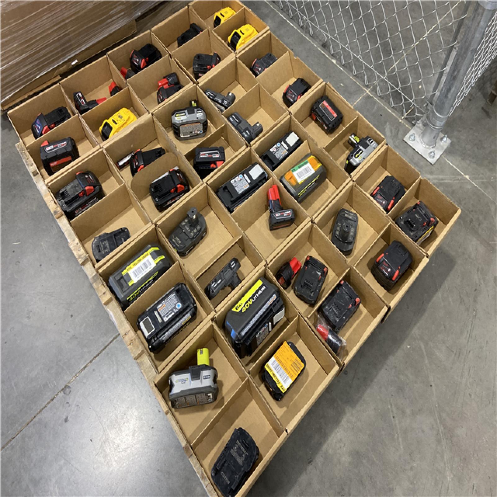 DALLAS LOCATION - AS-IS BATTERY PALLET