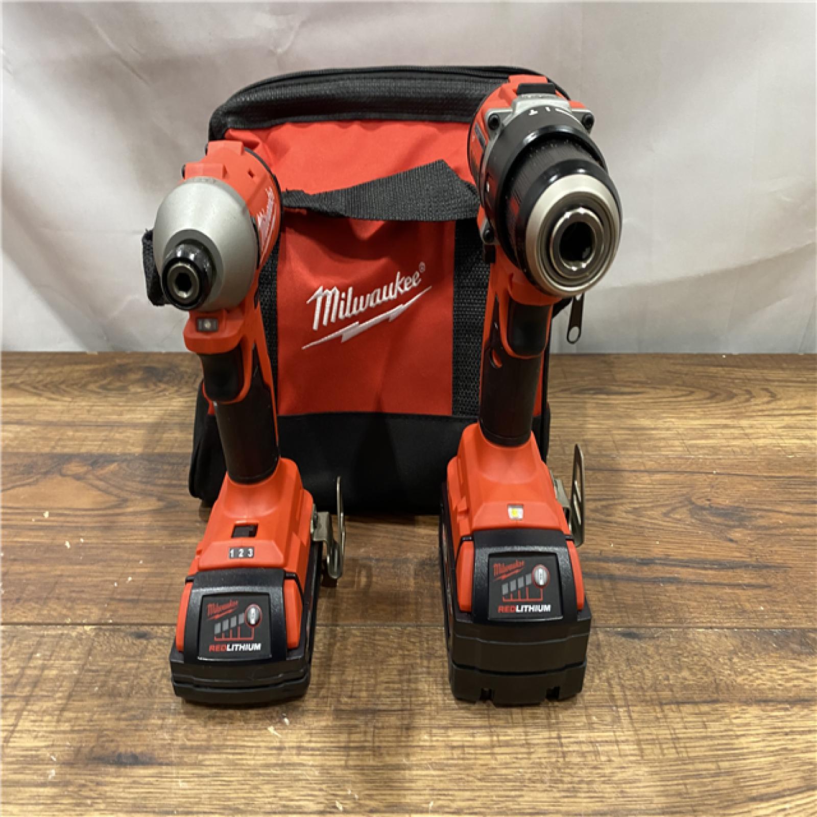 AS IS Milwaukee M18 Compact Brushless 2-Tool Combo Kit