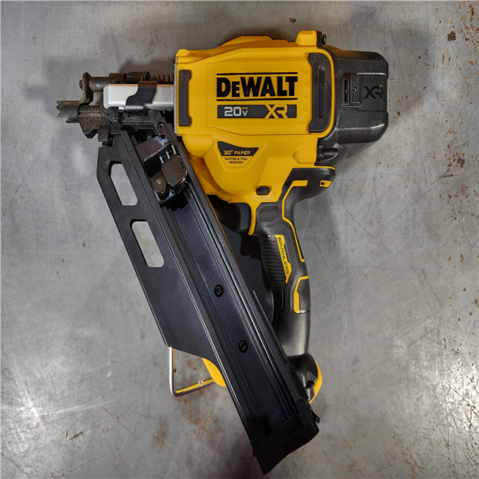 HOUSTON LOCATION - AS-IS DEWALT 20-Volt 30Â° Cordless Framing Nailer (Tool-Only)