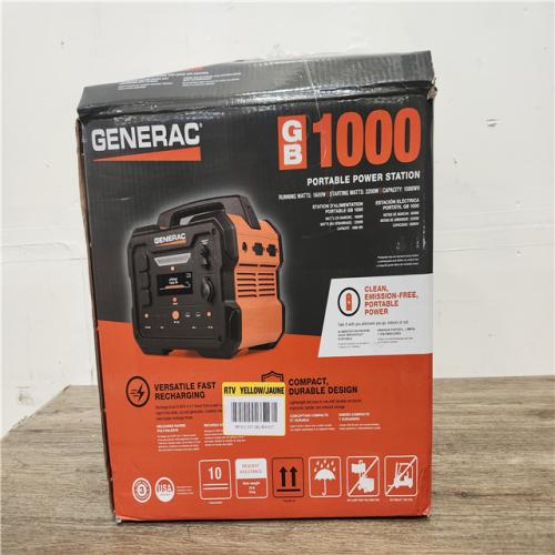 Phoenix Location Appears NEW Generac GB1000 1086wH Portable Power Station with Lithium-Ion Battery, Battery Generator for Outdoor, Camping, Solar Charging