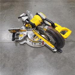 AS-IS 15 Amp Corded 12 in. Double Bevel Sliding Compound Miter Saw with XPS Technology, Blade Wrench and Material Clamp