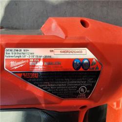 HOUSTON LOCATION - AS-IS Milwaukee M18 Fuel 18V Brushless 18-Gauge Brad Nailer 2746-20 (Bare Tool)