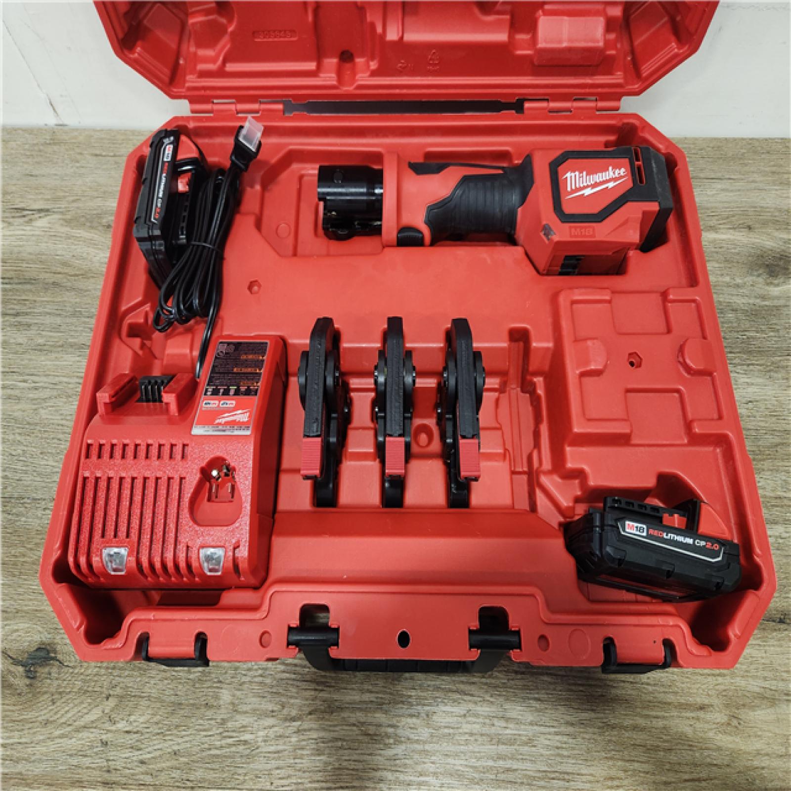 Phoenix Location New Milwaukee M18 18v Lithium Ion Cordless Short Throw Press Tool Kit With 3