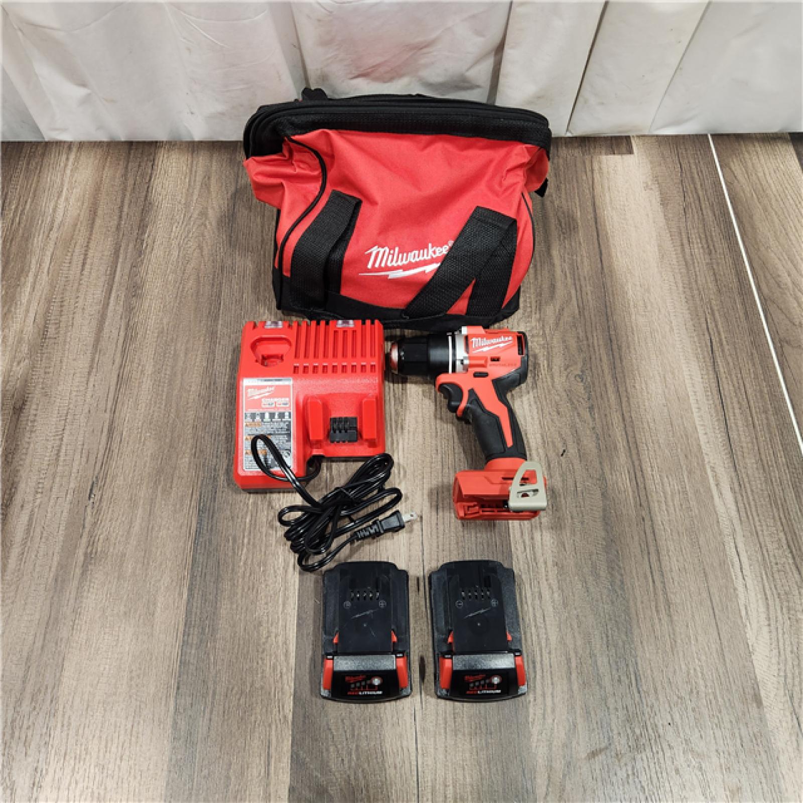 AS IS Milwaukee M18 3601-22CT Drill/Driver Kit  Battery Included  18 V  1/2 in Chuck