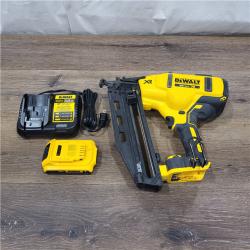 AS-IS DeWalt DCN660D1 20V 16 Gauge Cordless Angled Finish Nailer Kit W/ 2Ah Battery