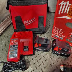 HOUSTON LOCATION - AS-IS (APPEARS LIKE NEW) Milwaukee M18 18V Cordless Brushed 2 Tool Drill/Driver and Impact Driver Kit