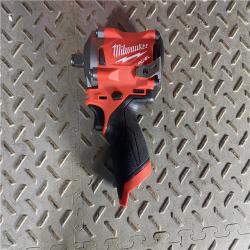 HOUSTON LOCATION - AS-IS M12 FUEL 12V Lithium-Ion Brushless Cordless Stubby 1/2 in. Impact Wrench (Tool-Only)