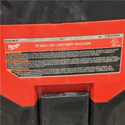 AS-IS Milwaukee M18 Vacuum 2Gal 6  Hose Access Bare Tool