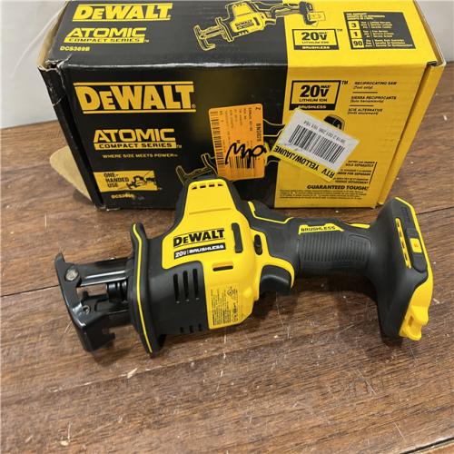 AS-ISDewalt DCS369B ATOMIC 20V MAX Cordless One-Handed Reciprocating Saw (Tool Only)