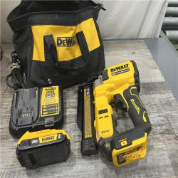 AS-IS DEWALT ATOMIC 20V MAX Lithium Ion Cordless 23 Gauge Pin Nailer Kit with 2.0Ah Battery and Charger