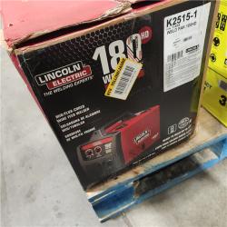 Dallas Location - As-Is Lincoln Electric Welder 180HD Weld-Pak K2515-1