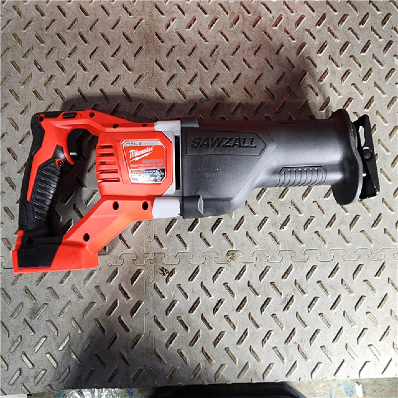 HOUSTON LOCATION - AS-IS (APPEARS LIKE NEW) Milwaukee  M18 SAWZALL Lithium-Ion Cordless Reciprocating Saw (Tool Only)