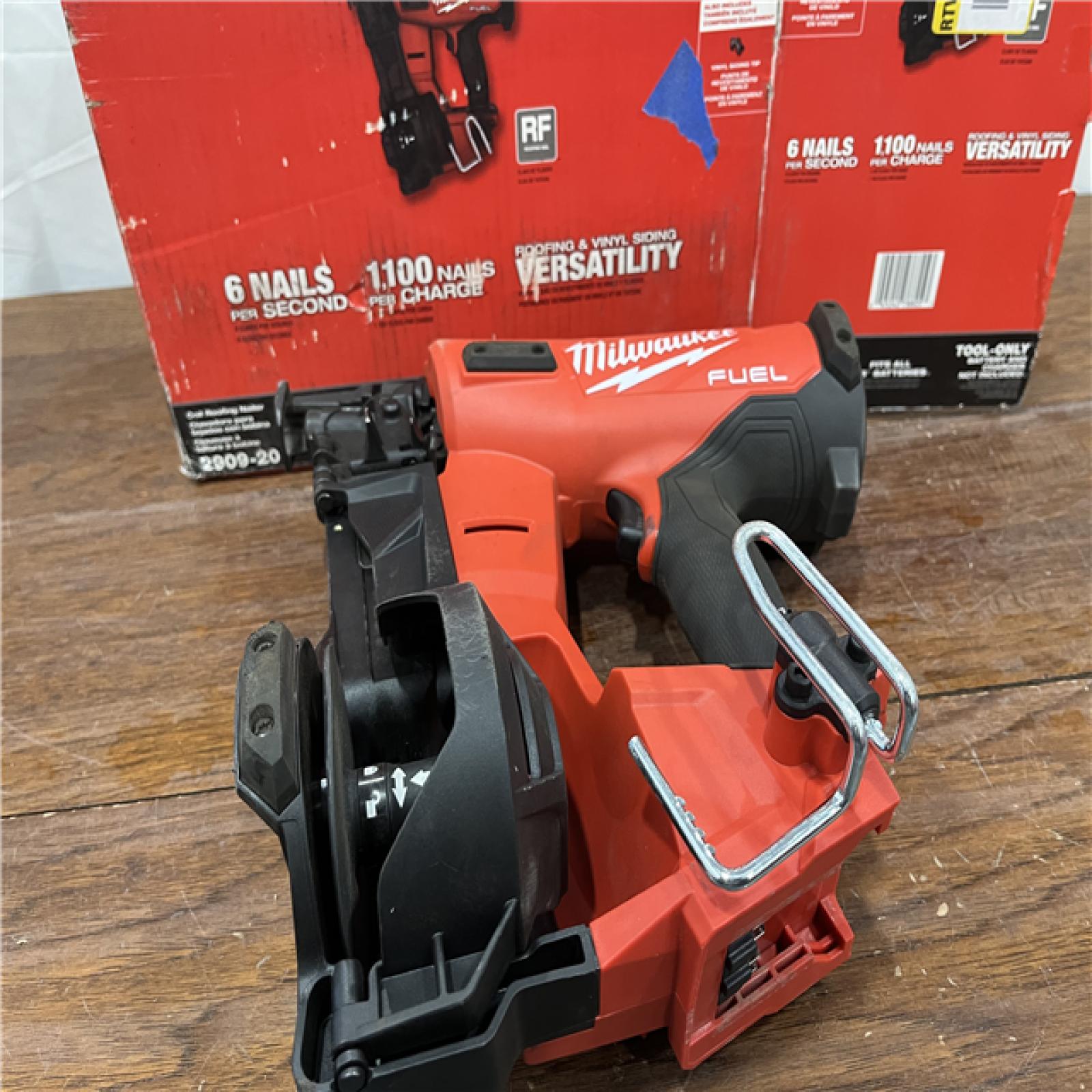 AS-ISM18 FUEL 18-Volt Lithium-Ion Brushless Cordless Coil Roofing Nailer (Tool Only)