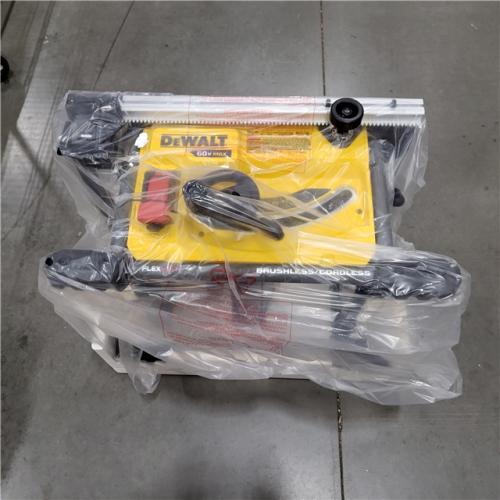 Dewalt - DCS7485B - DeWALT DCS7485B FLEXVOLT 60-Volt 8-1/4-Inch Adjustable Table Saw - Bare Tool  APPEAR A NEW CONDITION!