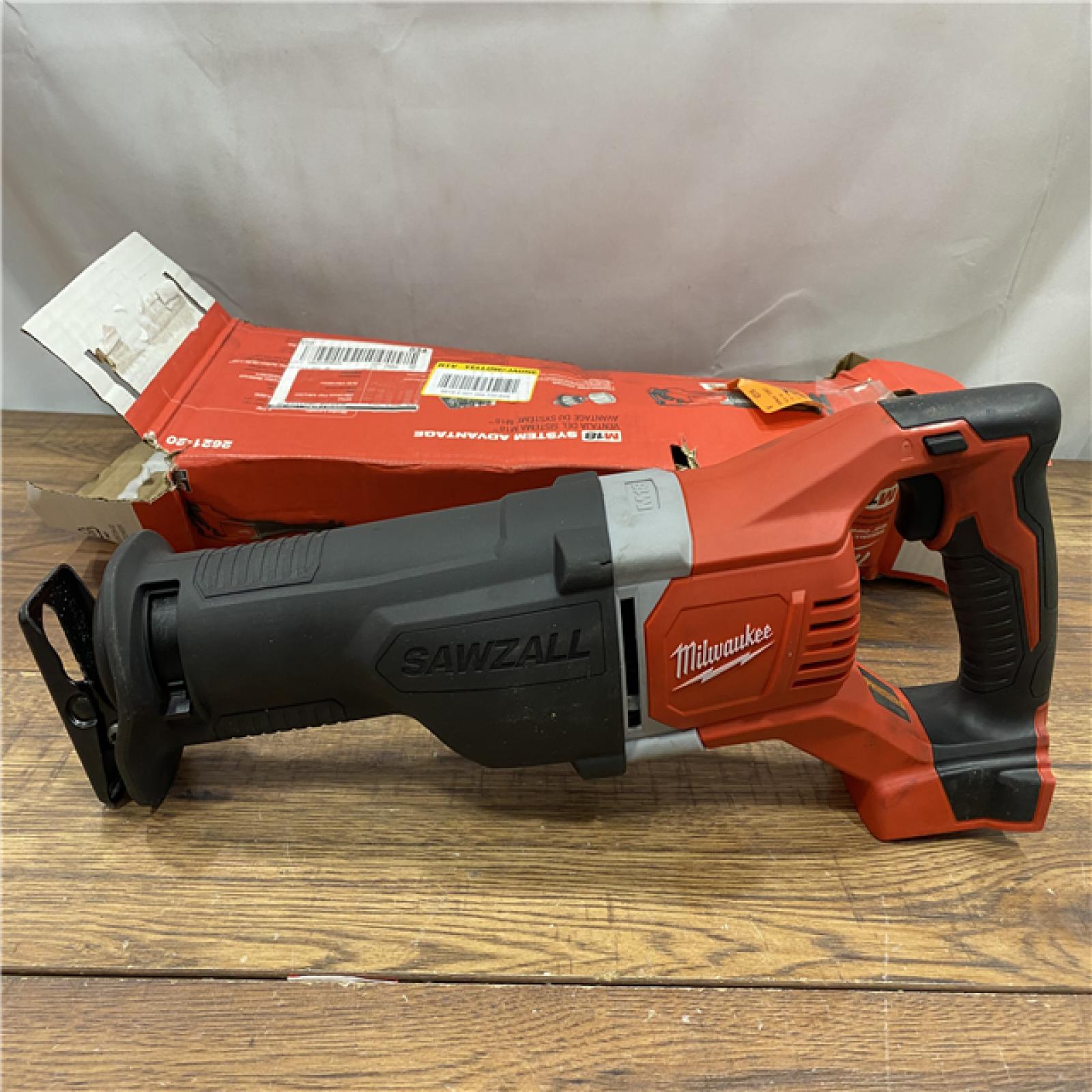 AS IS Milwaukee  M18 SAWZALL Lithium-Ion Cordless Reciprocating Saw (Tool Only)