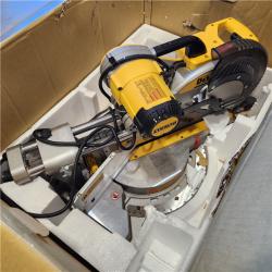 AS-IS 15 Amp Corded 12 in. Double Bevel Sliding Compound Miter Saw with XPS Technology, Blade Wrench and Material Clamp