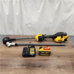 AS-IS FLEXVOLT 60V MAX 17 in. Cordless Battery Powered Attachment Capable Trimmer Kit with (1) FLEXVOLT 3 Ah Battery & Charger