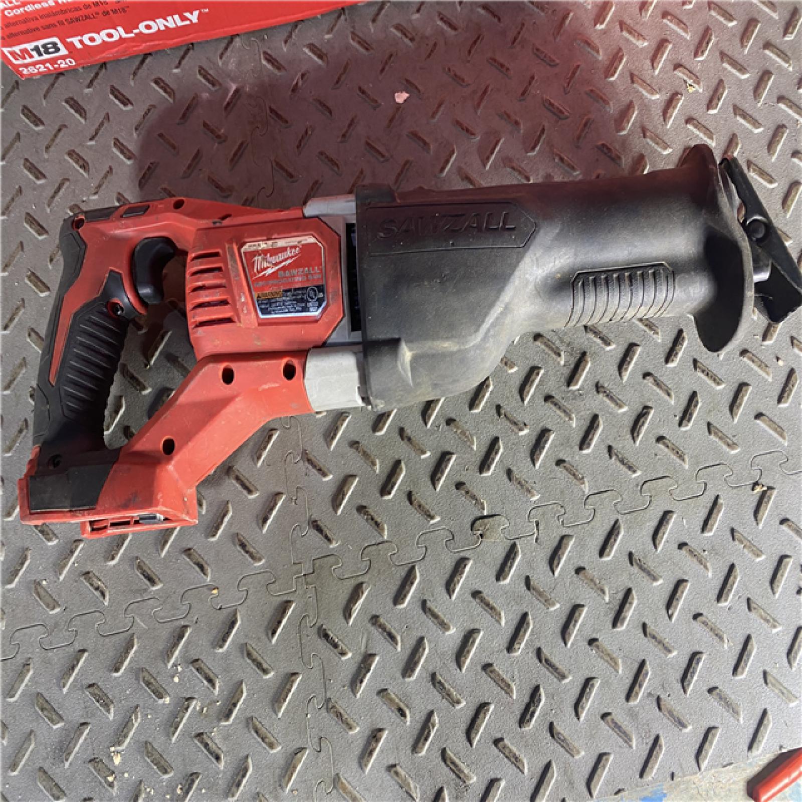 HOUSTON LOCATION - AS-IS Milwaukee M18 18-Volt Lithium-Ion Cordless SAWZALL Reciprocating Saw (Tool-Only)