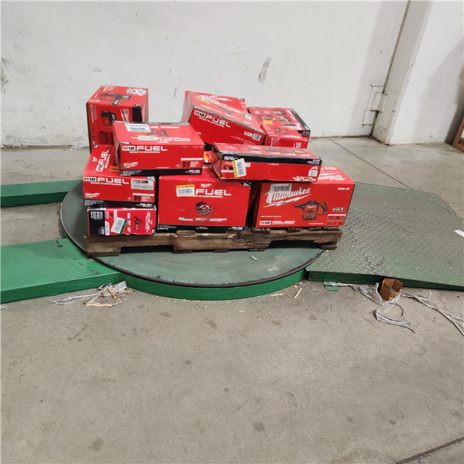 Dallas Location - As-Is MILWAUKEE Tool Pallet