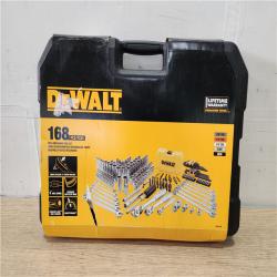 Phoenix Location NEW DEWALT 1/4 in., 3/8 in. and ½ in. Drive Polished Chrome Mechanics Tool Set (168-Piece)