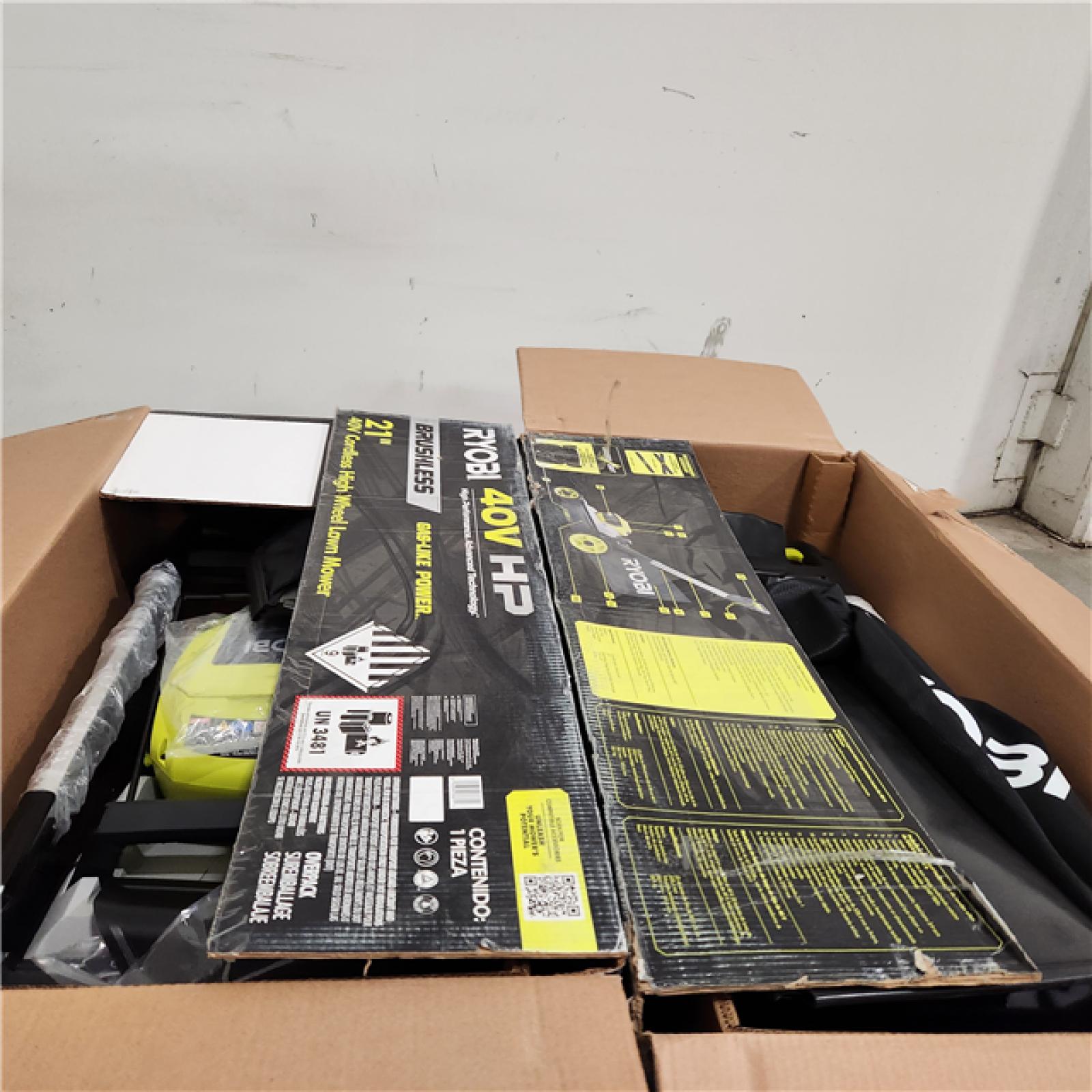 Dallas Location - As-Is RYOBI 40V HP Brushless 21 in. Self-Propelled Mower - (2) 6.0 Ah Batteries & Charger-Appears Like New Condition(Lot Of 2)