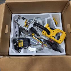 AS-IS DeWalt 20V MAX Cordless 7-1/4 in. Sliding Miter Saw Kit