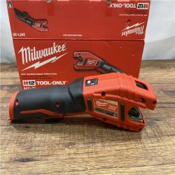 AS IS M12 12V Lithium-Ion Cordless Copper Tubing Cutter (Tool-Only)