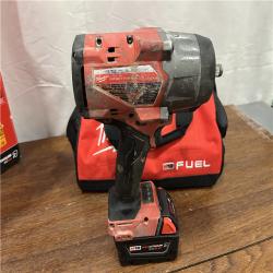 AS-ISMilwaukee M18 1/2 in. Cordless Brushless High Torque Impact Wrench Kit (Battery & Charger)