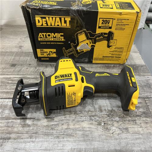 AS-IS Dewalt DCS369B ATOMIC 20V MAX Cordless One-Handed Reciprocating Saw (Tool Only)