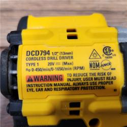 AS-IS DeWalt ATOMIC COMPACT SERIESâ„¢ 20V MAX* Brushless Cordless 1/2 in. Drill/Driver